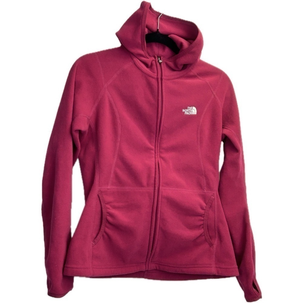 The North Face Polartec Classic Raspberry Full Zip Hooded Women’s Jacket…
